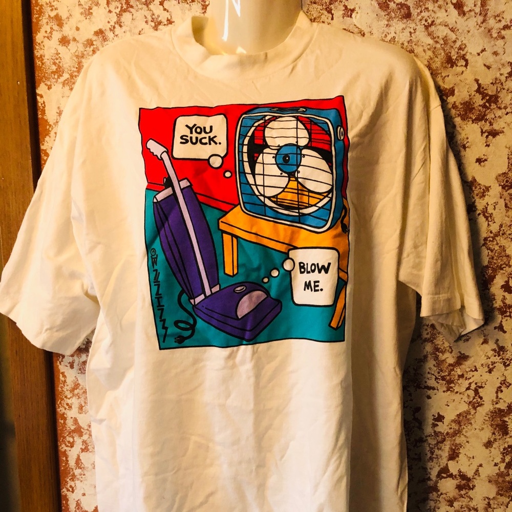 Halloween Costume: “T-Shirt, Fan & Vacuum,” XL - Picture 4 of 15